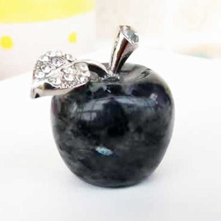 Olivenorma Peace Fruit Apple Gemstone Decoration - Hematite - image 5