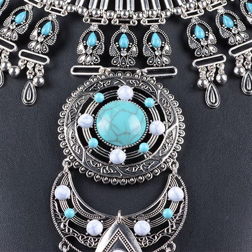 Olivenorma Bohemian Gem-Set Body Chain Necklace - image 5