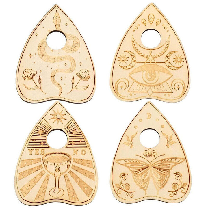 Olivenorma 4Pcs Crystal Ball Board Wooden Crystal Shelf - image 9
