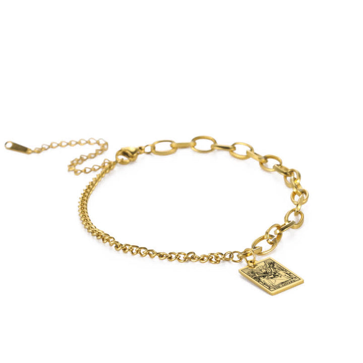Grand Arcana Cards Tarot Bracelet - Gold - Lovers - image 4
