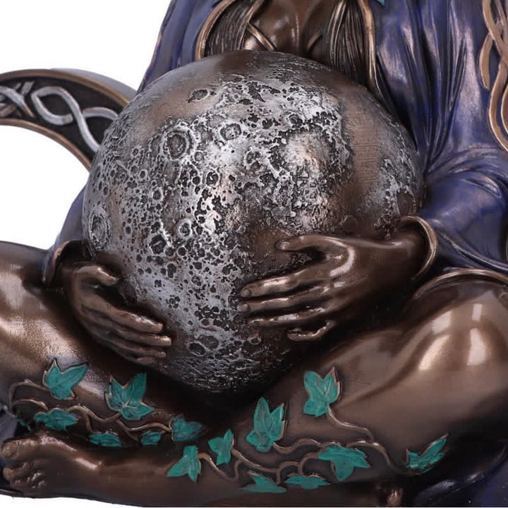  Olivenorma Triple Moon Goddess Statue Decoration - image 3