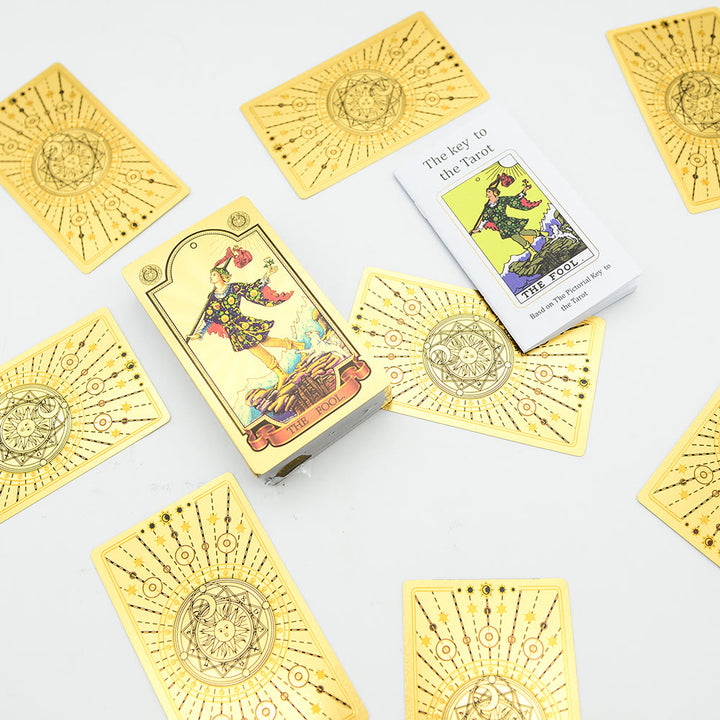 Olivenorma 80ps "The Fool"  Waite Sun Moon Tarot Cards - image 2