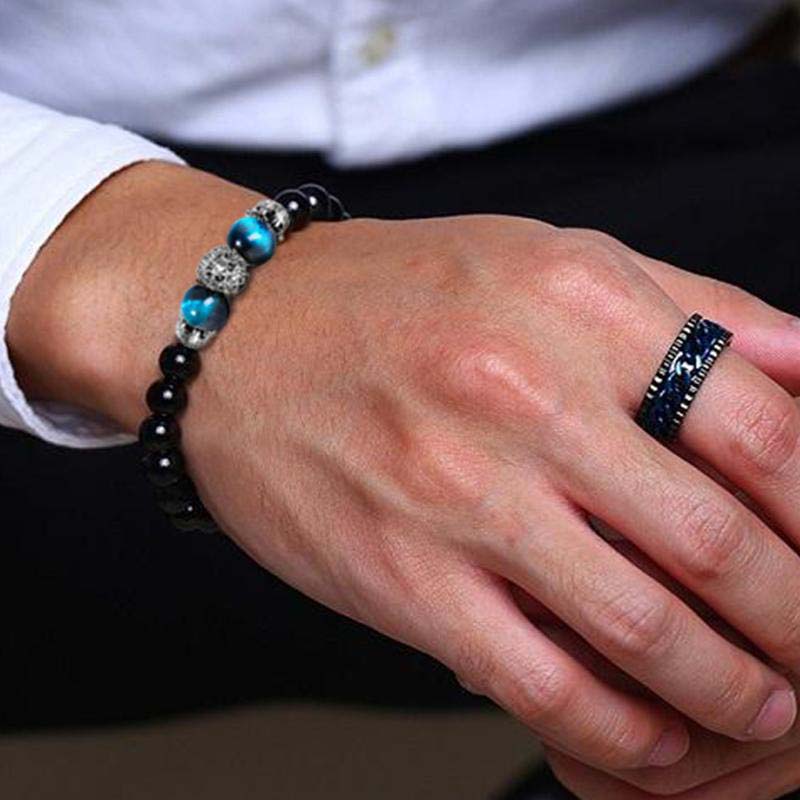 Olivenorma Natural Crystal Stone Lion Symbol Bracelet - image 12