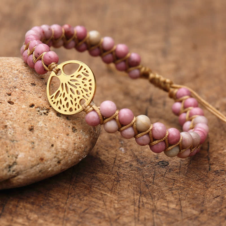 Olivenorma Spiritual Transformation & Evolution Stone Bracelet - Rhodochrosite - image 10