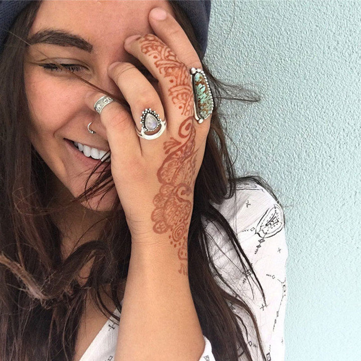 The Crescent Moon Moonstone Ring  - image 7