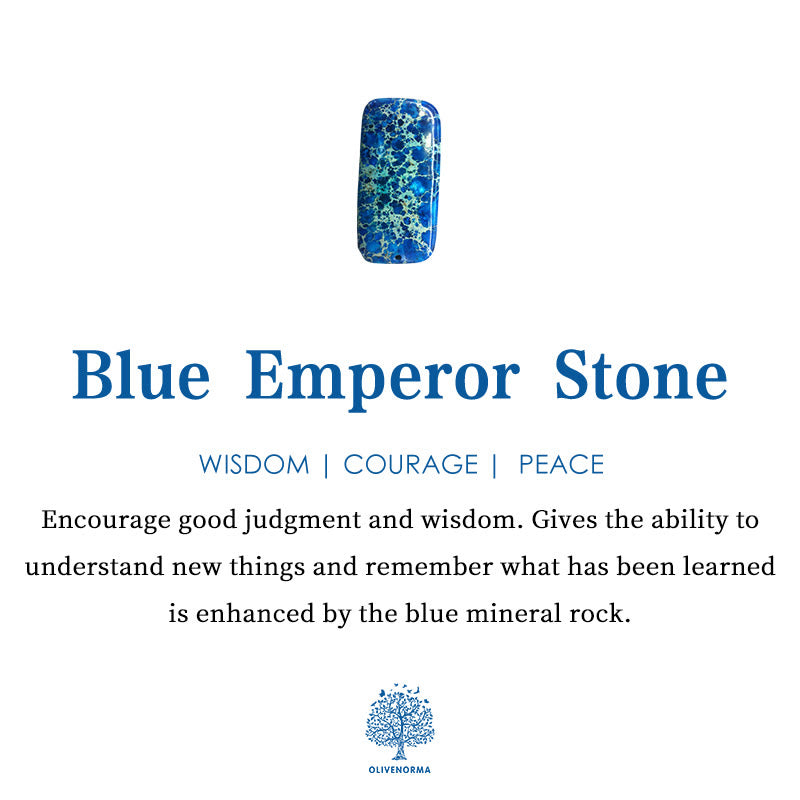 Olivenorma Emperor Stone Woven Beads Handle Braided Bracelet - image 5