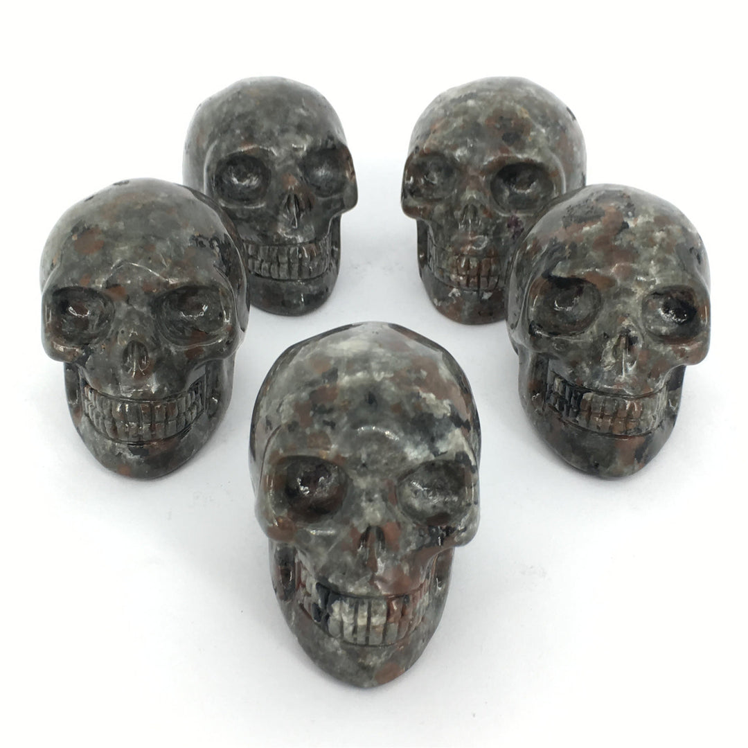 Olivenorma Yooperlite  Crystal Skull Decoration - image 4