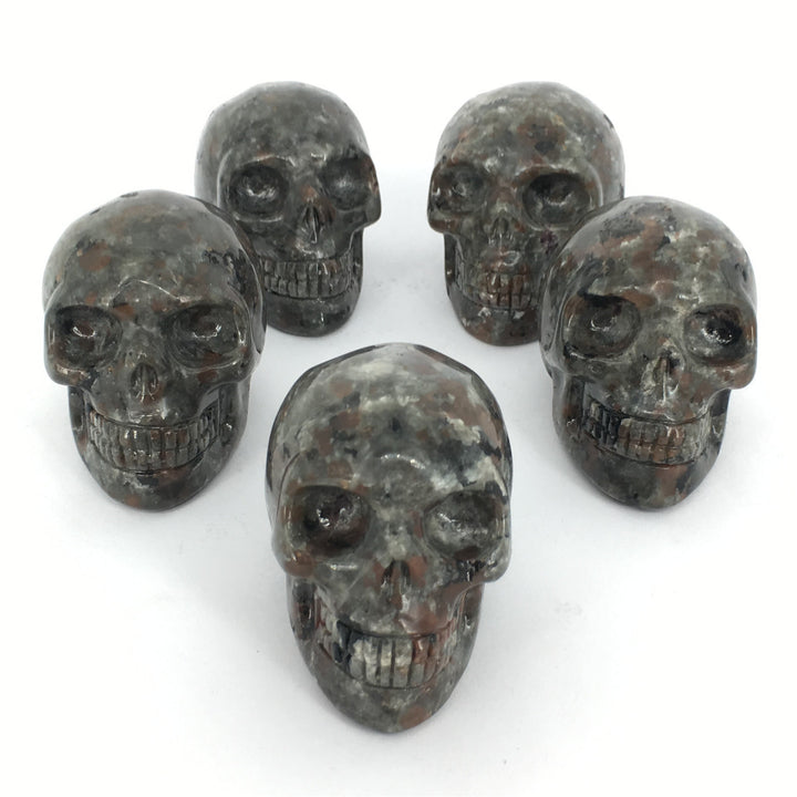Olivenorma Yooperlite  Crystal Skull Decoration - image 4