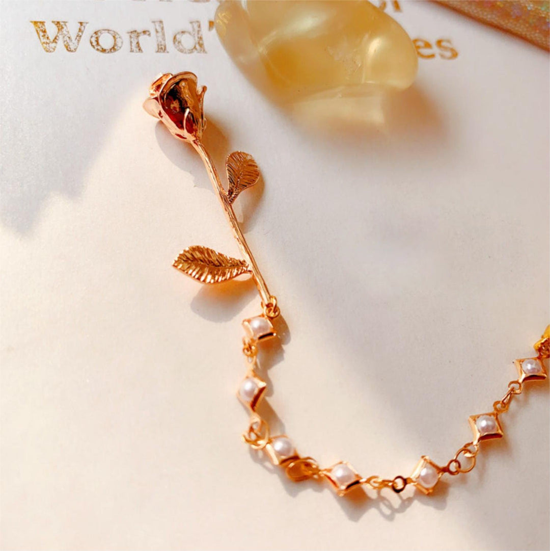 Olivenorma Clear Crystal Rose Protection Magnetic Pendulum - image 2