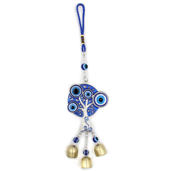 Olivenorma Blue Evil Eye Tree Of Life Windchime Wall Decor - image 6