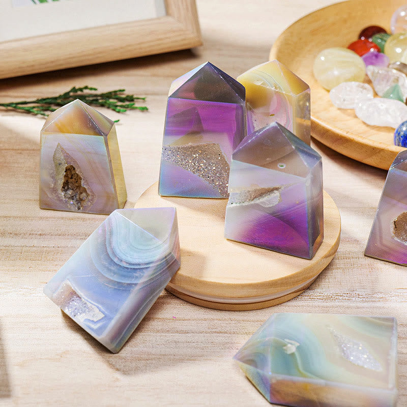 Olivenorma Angel Aura Quartz Crystal Wands Gemstone Decoration - image 3