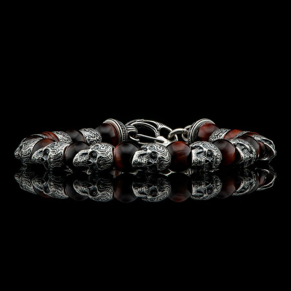 Olivenorma Natural Tiger Eye Handmade Stainless Steel Bracelet - image 1