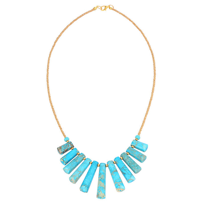 Olivenorma Emperor Stone Piano Necklace Bohemian Necklace - image 2