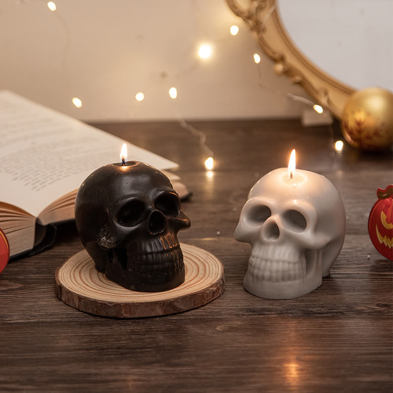Olivenorma Multicolor Skull Scented Candle - image 0