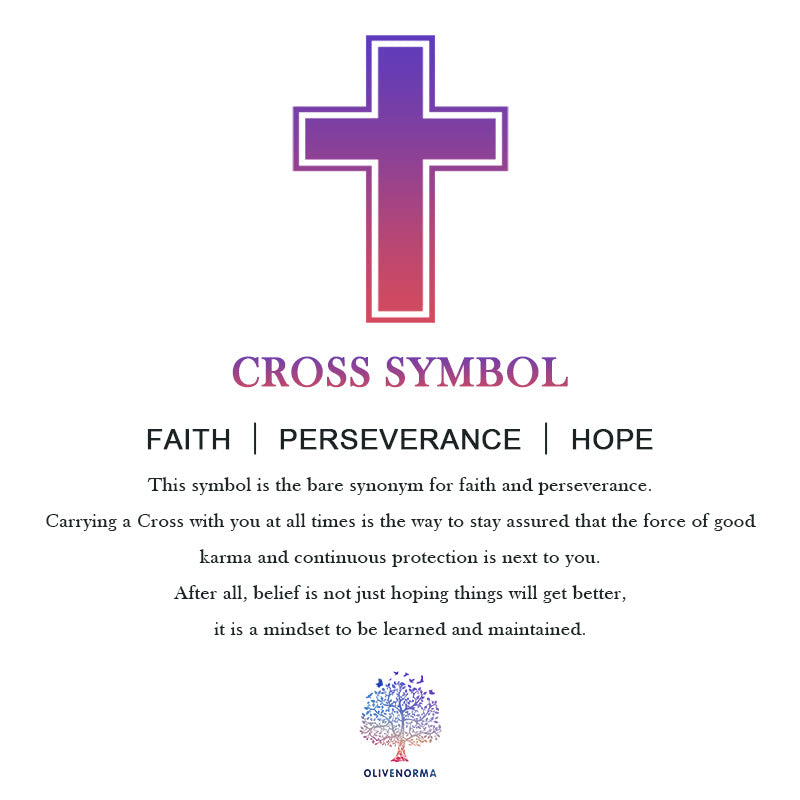 Olivenorma Obsidian Cross Symbol Necklace - image 5