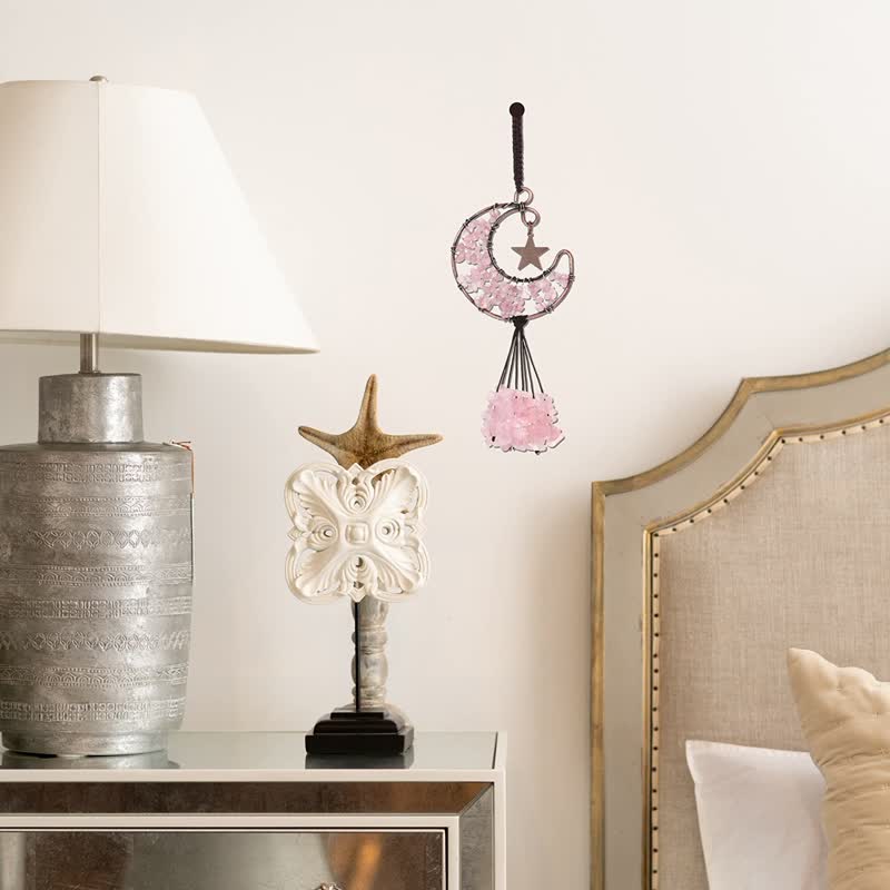 Olivenorma Moon And Star Chakra Crystal Wind Chime - image 27