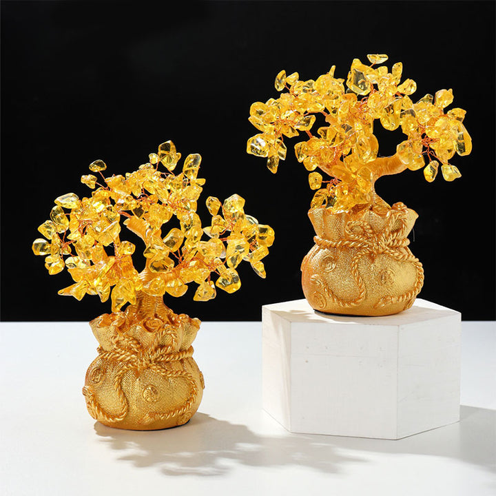 Citrine Tree Of Life Feng Shui Tree - Citrine - image 0