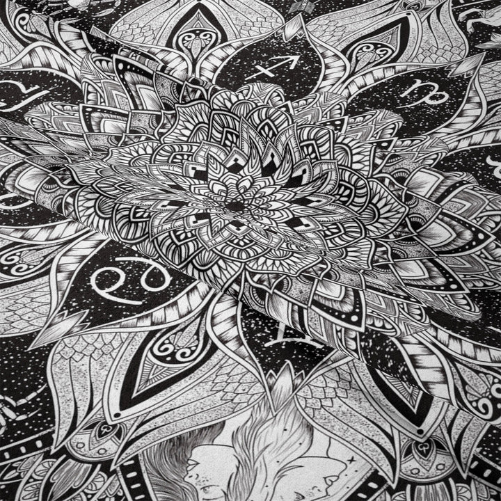 Olivenorma Black Fancy Wall Hanging Decoration for Bedroom Tapestry - image 6