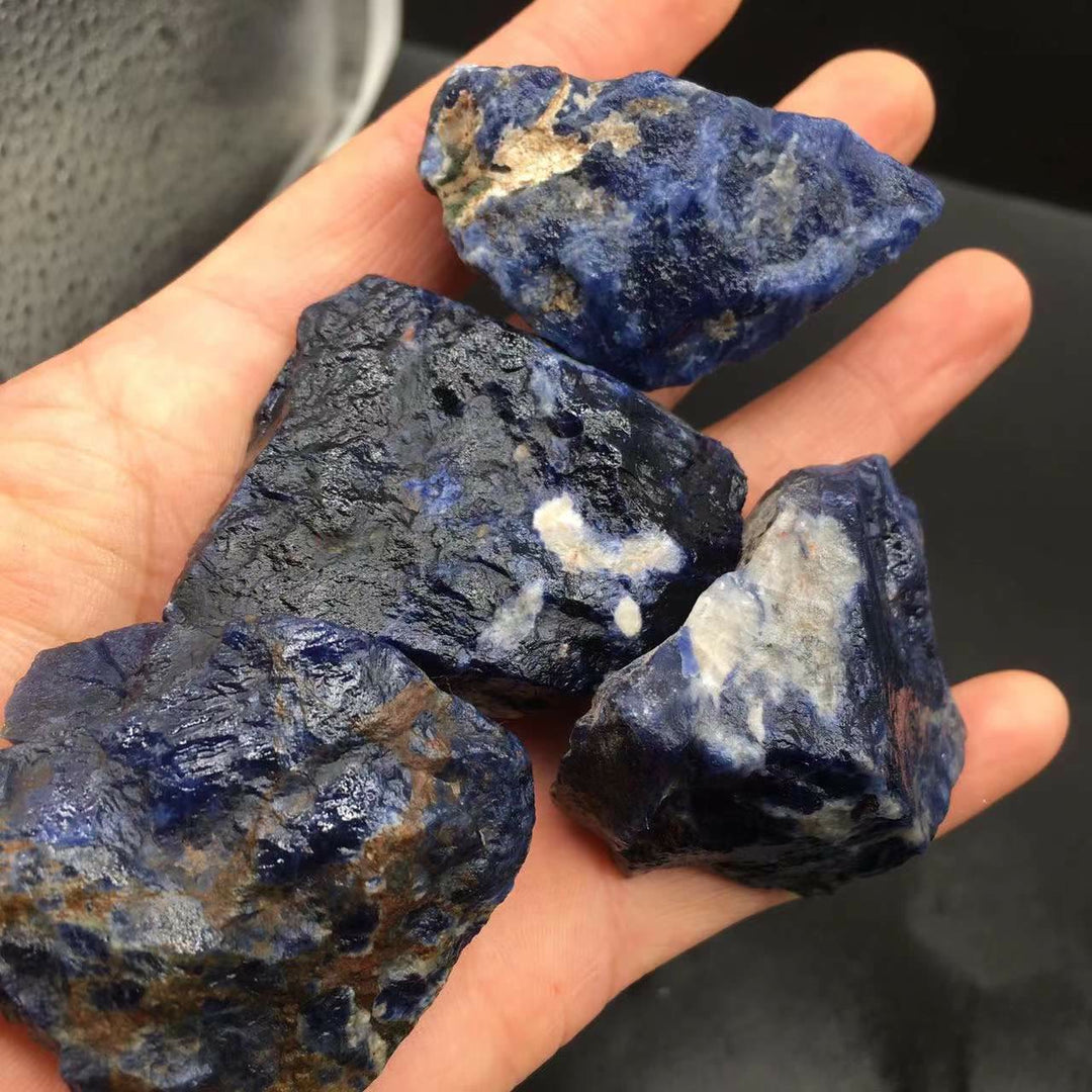 Olivenorma Crystal Rainbow Fluorite Natural Stone - 3-5cm - Sodalite - image 24