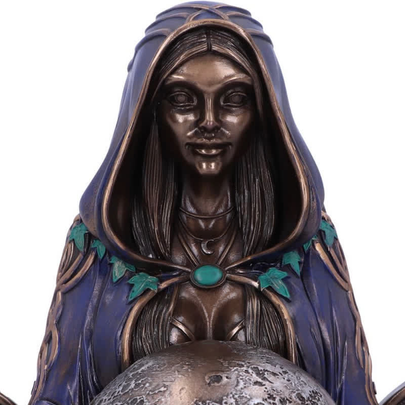  Olivenorma Triple Moon Goddess Statue Decoration - image 2