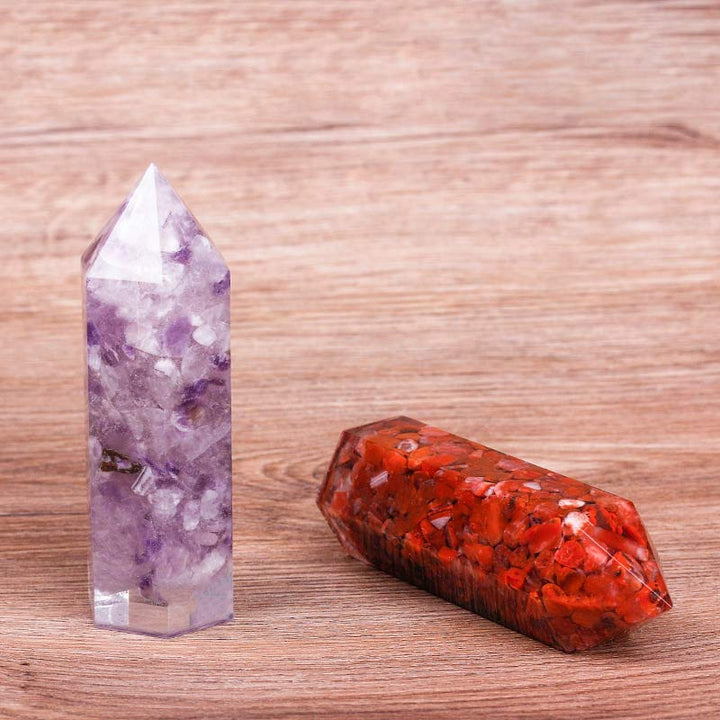 Natural Crystal Chakra Protection Decoration - image 1