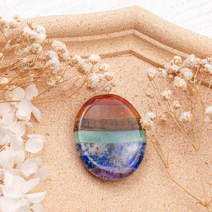 Olivenorma Chakra Thumb Worry Stone - image 3