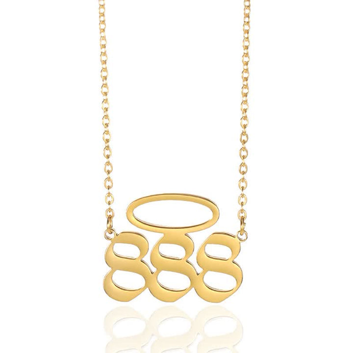 Olivenorma Lucky Angel Number With Angel Aperture Necklace - image 20