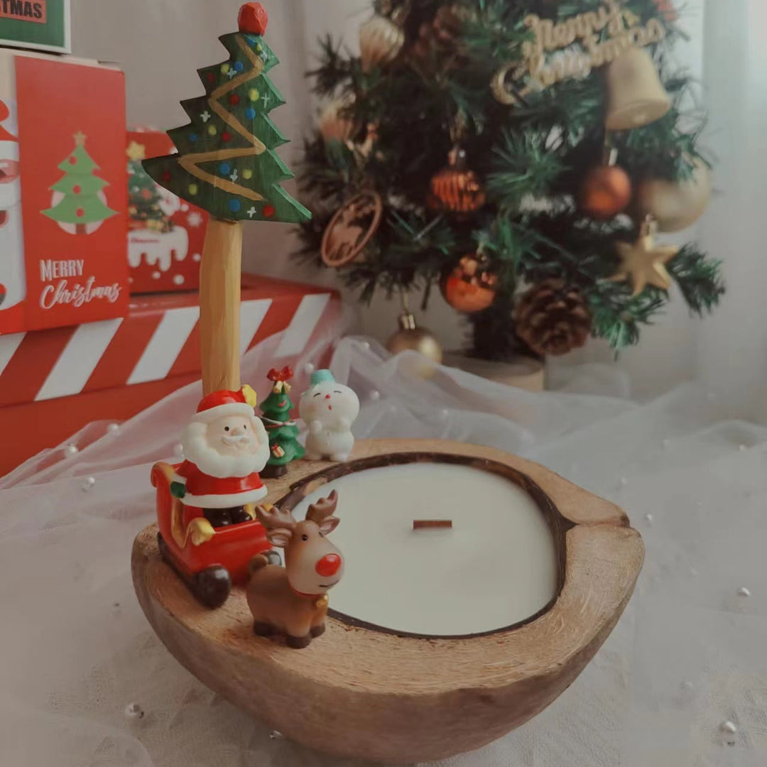 Olivenorma Christmas Cake Cookie Model Candle - Christmas Coconut - image 7