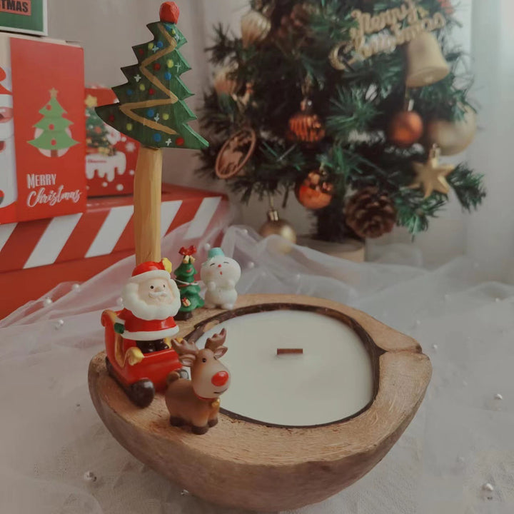 Olivenorma Christmas Cake Cookie Model Candle - Christmas Coconut - image 7