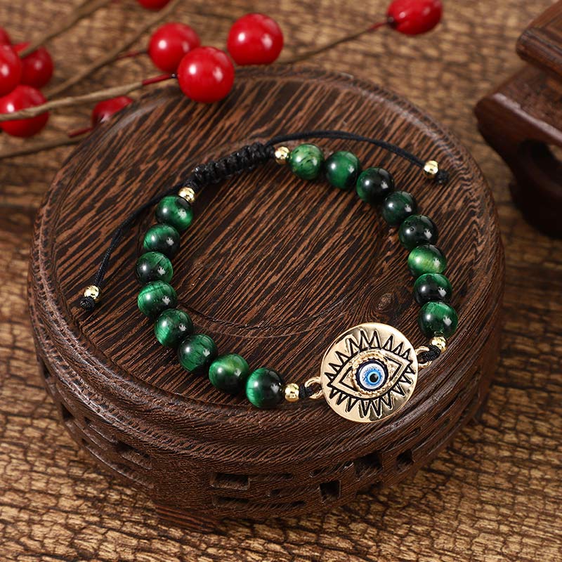 Tiger Eye Evil Eye Protection Bracelet - image 2