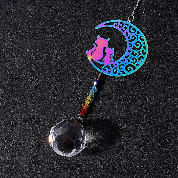 Olivenorma Clear Crystal Hanging Chakra Beads Wind Chime Suncatcher - image 27