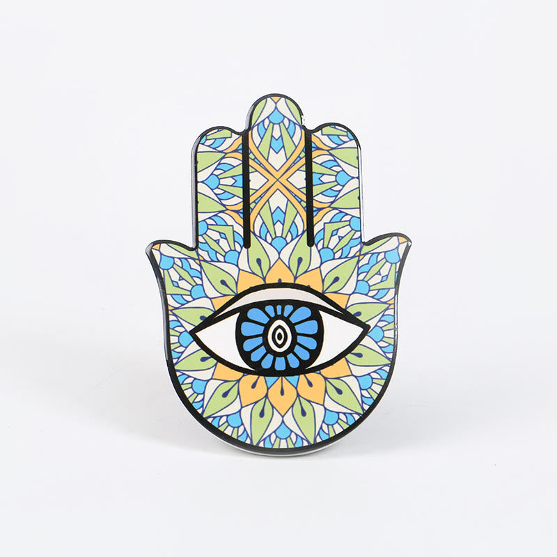 Olivenorma Hamsa Evil Eye Jewelry Tray Plate Coaster - Hamsa Evil Eye#3 - image 3