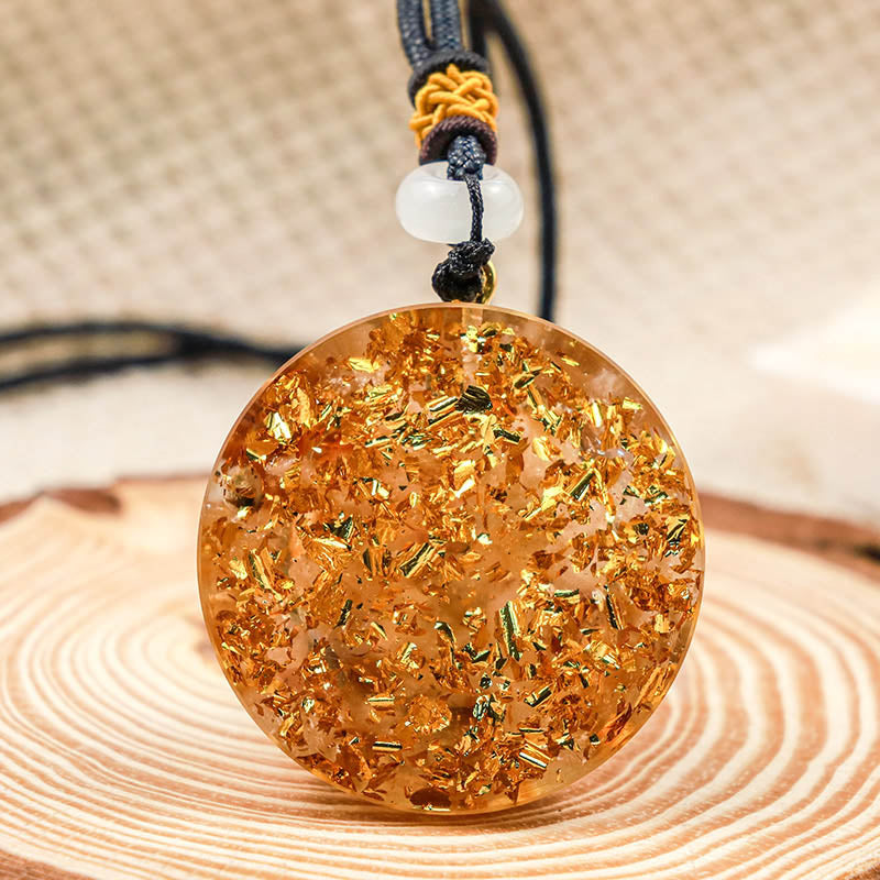 Sun Stone Romance Hamsa Necklace - image 3