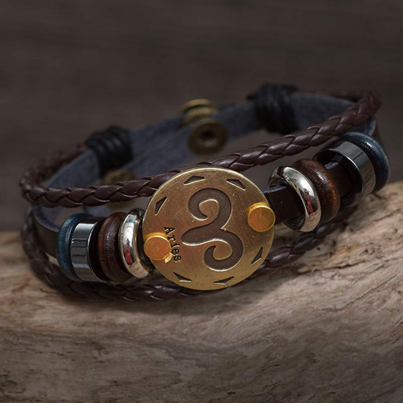 Olivenorma Zodiac Healing Weave Bracelet - Aries - image 3