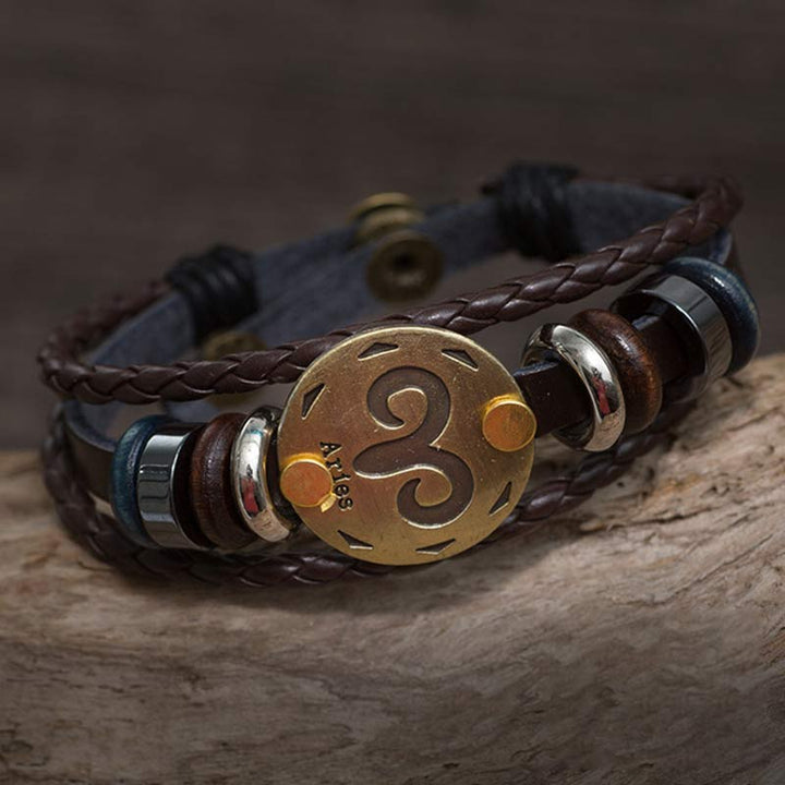 Olivenorma Zodiac Healing Weave Bracelet - Aries - image 3