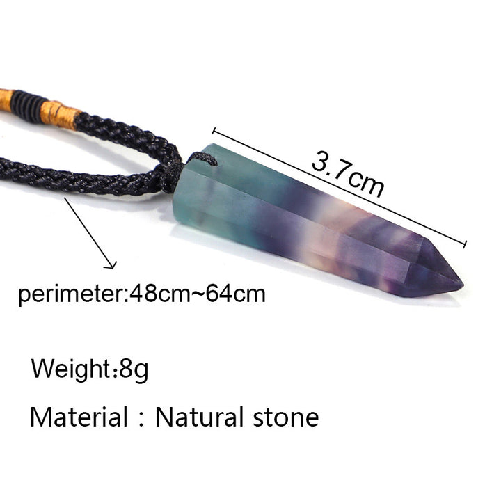 Olivenorma Fluorite Alleviate Anxiety Necklace - image 5