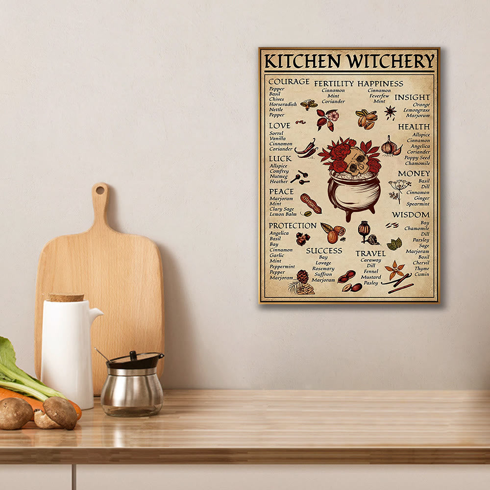 Olivenorma Magic Witch Halloween Kitchen Dining Wall Poster - image 7