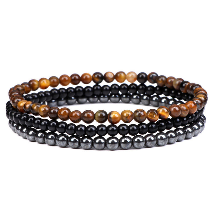 Olivenorma Protection From Negative Energies Bracelet - Tiger Eye - 8mm - image 5