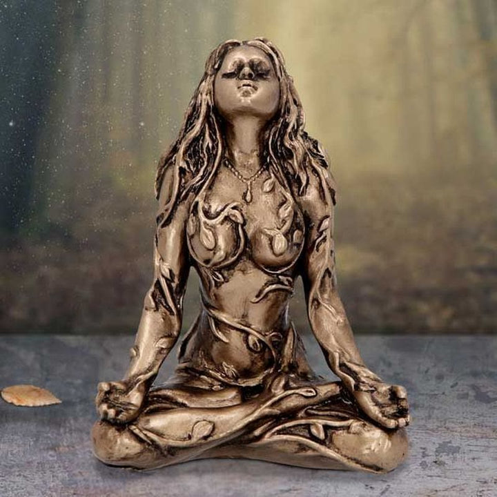 Olivenorma Home Decor Mini Mother Earth Gaia Statue Resin Decoration - Mother Earth - image 0