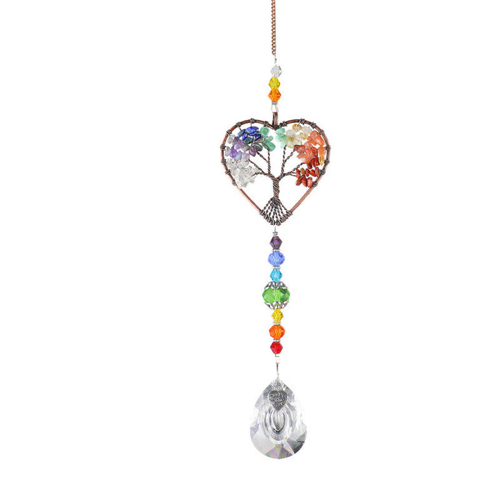 Olivenorma Chakra Reiki Tree Of Life Suncatcher - image 6
