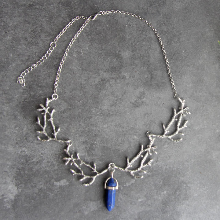 Olivenorma "The Light of Mantra" - Natural Crystal Hexagonal Necklace - image 3