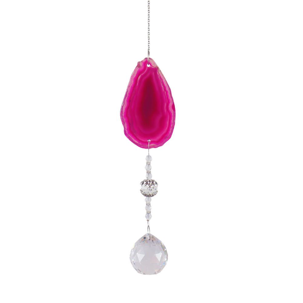 Olivenorma Handmade Hanging Pendant Sun Crystal Wind Chime - image 18