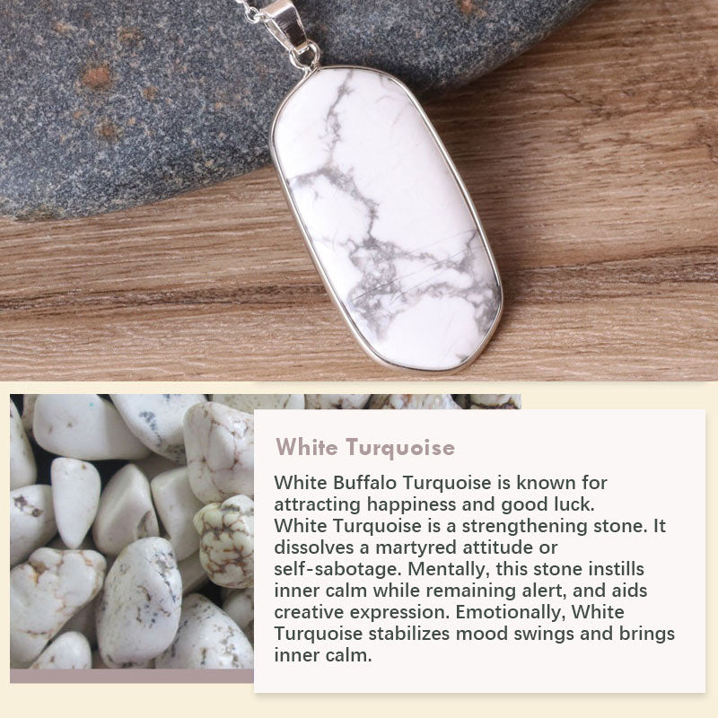 Olivenorma Natural Crystal Stone Necklace - image 10
