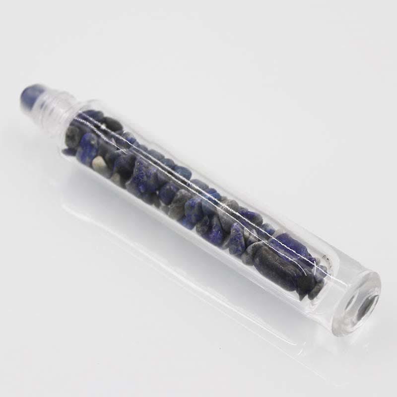 Olivenorma Roll-On Essential Oil Bottle Crystal Decoration - Lapis Lazuli - image 8