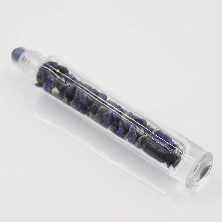 Olivenorma Roll-On Essential Oil Bottle Crystal Decoration - Lapis Lazuli - image 8