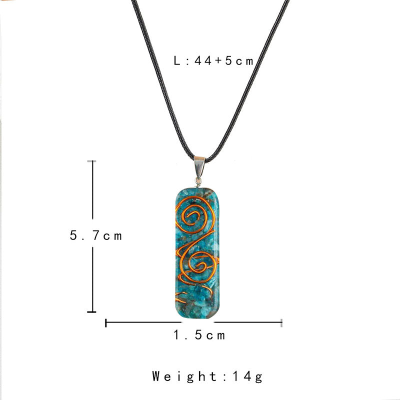 Olivenorma Kyanite Healing Necklace  - image 5