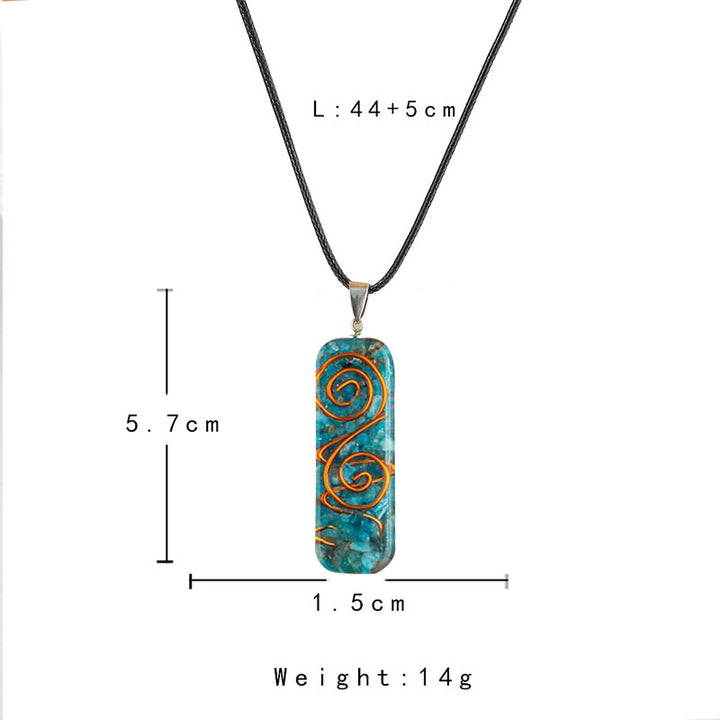Olivenorma Kyanite Healing Necklace  - image 5