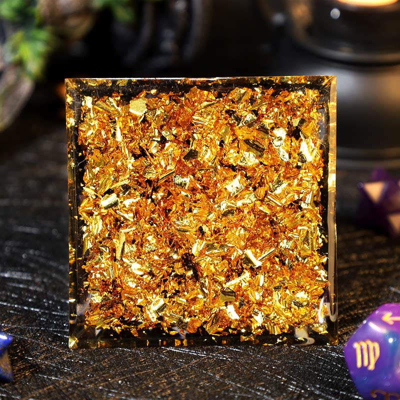 Olivenorma Amethyst Ball Obsidian Gravel Zodiac Virgo Orgone Pyramid - image 4