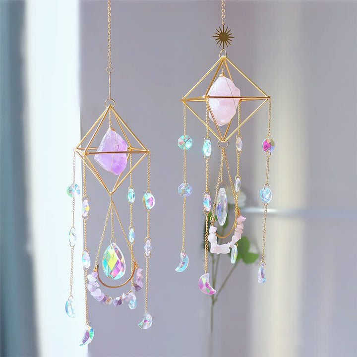 Olivenorma Rainbow Maker Crystal Suncatcher Gemstone Ornament - image 7