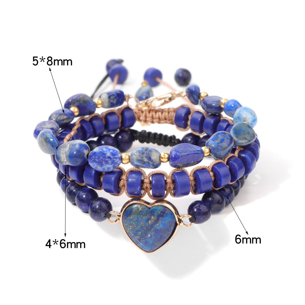 Olivenorma Handmade Rope Braided Heart Shape Pendant Bracelet - image 26